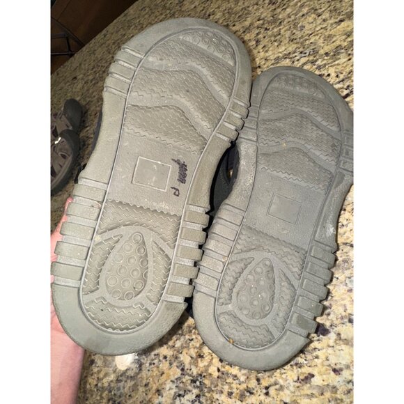 Orvis Mens Outdoor Trail Hiking Sport Water Sandals 13 Black Hook Loop Straps - Picture 9 of 9